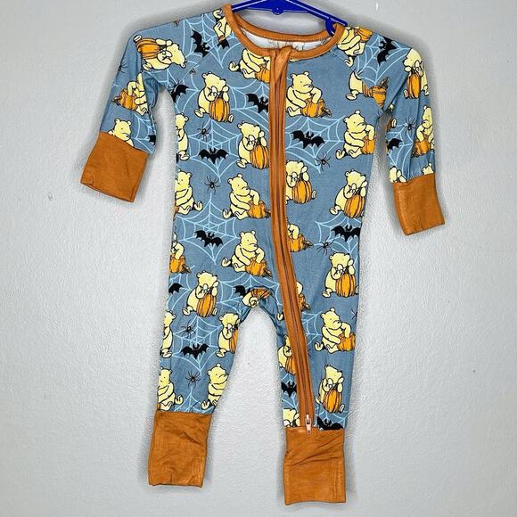 Boutique Winnie The Pooh Halloween Bamboo Zippy NB NEW newborn - Picture 1 of 8